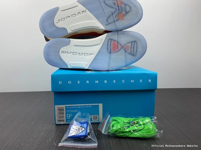 Official Maikesneakers Jordan Air DR6287-486 5 Doernbecher Low 0706